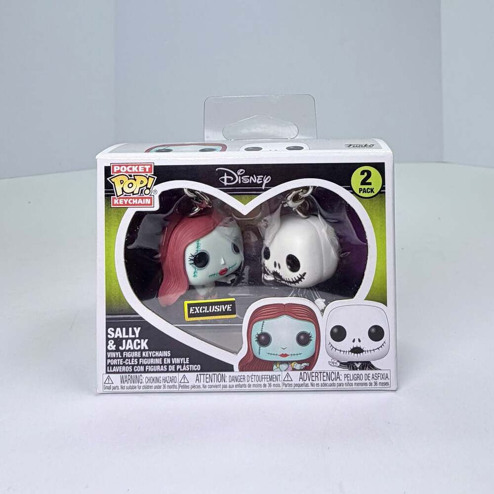 Funko Pocket POP! Keychain The Nightmare Before Christmas Sally & Jack Exclusive